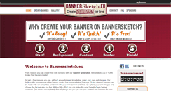 Desktop Screenshot of bannersketch.eu